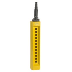 Kaseta sterownicza pusta wisząca XAC-B, 12 otworów w 1 kolumnie XACB1205