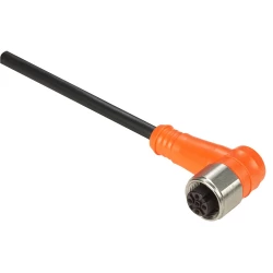 Konektory okablowane XZ, żeńskie kątowe, M12, 4 pin., przew. PVC 2m XZCPA1241L2