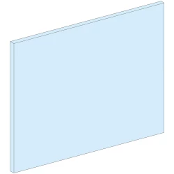 Prisma Plus G Zaślepka modułowa 46x1000mm biała LVS03220