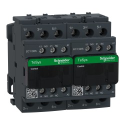 Stycznik nawrotny I=25A AC-3, napięcie cewki 110 V AC LC2D25F7