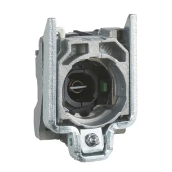 Zestaw św. z korpusem/kołnierzem mocującym z żarówką BA9s &lt;=250V 1NO+1NC ZB4BW065