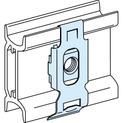 Prisma Plus, System G i P, 20 nakrętek zatrzaskowych, M4, do szyny DIN LVS03164
