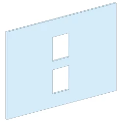 Prisma Plus, system P, płyta czołowa, przeł. zasilania NSX630, nap. siln. LVS03656