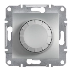 ASFORA Ściemniacz RL (łacznik schod.) z podświetleniem bez ramki aluminium EPH6500161