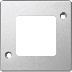 Ramka, pojedyncza, aluminium, zabezpieczenie przed wandalizmem MTN480160