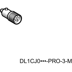 Żarówka LED niebieska BA9s 24V AC/DC DL1CJ0246
