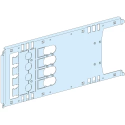 Prisma Plus, system P, płyta montażowa do poziomego NSX630, dźwignia 4P LVS03454