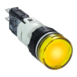 Wskaźnik św. okr. O 16, IP 65, żółty, zintegr. LED, 24 V, złącze XB6AV5BB