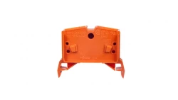 Złączka szynowa 4-przewodowa 2,5mm2 pomarańczowa 264-736 /100szt./