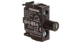 Oprawka z LED niebieska 24-230V AC/DC montaż do ścianki tylnej Sirius ACT 3SU1401-2BH50-1AA0