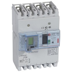 Wyłącznik z modułem różnicowoprądowym 63A 4P 36kA DPX3 160 BL.R 420113
