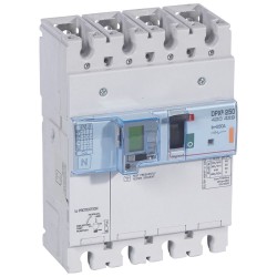 Wyłącznik mocy z modułem różnicowoprądowym 250A 4P 25kA DPX3 250 EL+P+BL.R 420429
