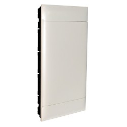 Rozdzielnica modułowa podtynkowa PRACTIBOX S 4x18 drzwi białe 137369