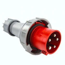 Wtyczka przenośna 63A/5 400V czerwona IP67 035-6 PCE