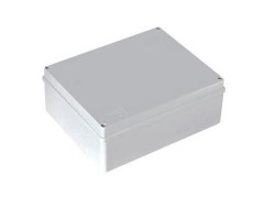 Puszka n/t hermetyczna 240x190x90 bez dławików IP56 szara S-BOX 516
