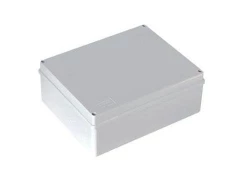 Puszka n/t hermetyczna 240x190x90 bez dławików IP56 szara S-BOX 516