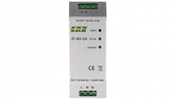 Zasilacz impulsowy 230VAC/24VDC 60W 2,5A ZI-60-24V