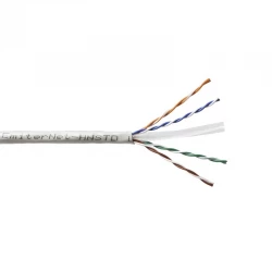 Kabel Emiter Net UTP (U/UTP) kat. 6 450 MHz, drut standard PVC szary K/EMITERNET-UTP6PVC-STD. /305m/