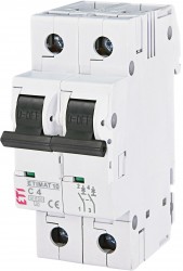 Wyłącznik nadprądowy 2P C 4A 10kA AC ETIMAT10 002133710