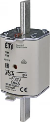 Wkładka bezpiecznikowa KOMBI NH1 250A gG/gL 500V WT-1 004184219