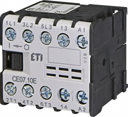 Stycznik miniaturowy 7A 3P 230V AC 1Z 0R CE07.10-230V-50/60Hz 004641023