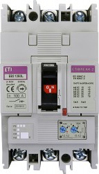 Wyłącznik mocy 3P 125A 25kA /wyzwalacz termo-magnetyczny/ EB2 125/3L 004671026