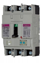 Wyłącznik mocy 4P 125A 36kA /wyzwalacz termo-magnetyczny/ EB2 125/4S 004671052