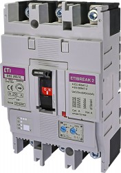 Wyłącznik mocy 3P 250A 25kA /wyzwalacz termo-magnetyczny/ EB2 250/3L 004671073