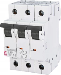 Wyłącznik nadprądowy 3P B 20A 10kA AC ETIMAT10 002125717