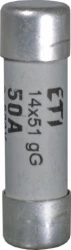 Wkładka bezpiecznikowa cylindryczna 14x51mm 32A gG 500V CH14 002630015