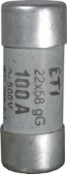 Wkładka bezpiecznikowa cylindryczna 22x58mm 100A gG 500V CH22 002640025