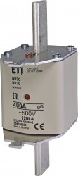 Wkładka bezpiecznikowa KOMBI NH3C 400A gG 500V WT-3C 004186224