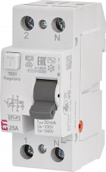 Wyłącznik różnicowoprądowy 2P 25A 0,03A EFI-P2 AC 25/0.03 002061211