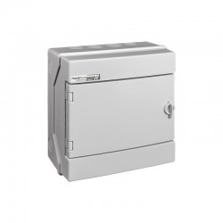 Rozdzielnica hermetyczna modułowa 500VAC/1000VDC 1x8 natynkowa IP65 RH-8/UV AC/DC 36.908