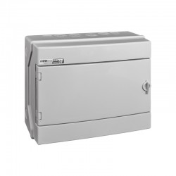 Rozdzielnica hermetyczna modułowa 500VAC/1000VDC 1x12 natynkowa IP65 RH-12/UV AC/DC 36.912