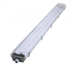 Oprawa hermetyczna LED 2x120cm IP65 z odbłyśnikiem