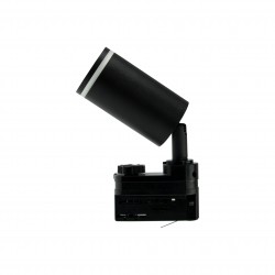 MADARA MINI RING II GU10 NA SZYNOPRZEWÓD 3F GU10 250V IP20 55x110x185mm CZARNY
