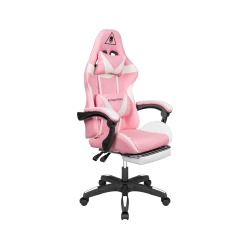 Fotel gamingowy Kruger&Matz GX-150 Biało-różowy