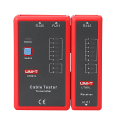 Tester kabli sieciowych RJ45 RJ11 z diodami LED UT681L Uni-T