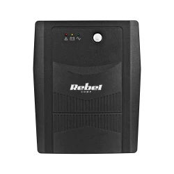 Zasilacz awaryjny UPS REBEL model Micropower 1500 (offline, 1500 VA / 900 W, 230 V, 50 Hz)