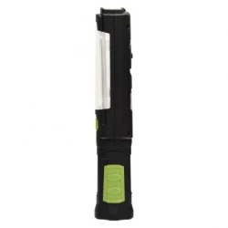 Latarka akumulatorowa LED 3W 280lm LI-ion 3,7V 2,5Ah /zasilacz + ładowarka samochodowa/ P4518