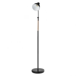 Lampa podłogowa E27 EDWARD 150 cm czarna Z7606