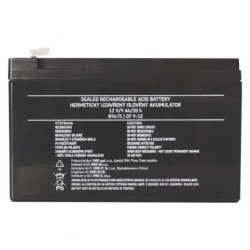 Akumulator ołowiowe AGM 12V 9Ah F6,3 B9675