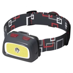 Latarka czołowa LED 330lm COB+CREE 3×AAA P3531