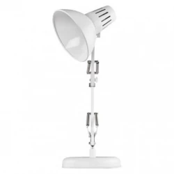 Lampa biurkowa E27 DUSTIN 46 cm biały