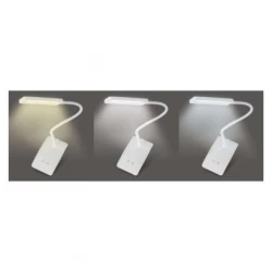 Lampa biurkowa LED EDDY biała WW/NW/CW Z7599W