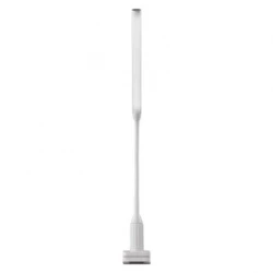 Lampa biurkowa LED JASMINE biała klips Z7595