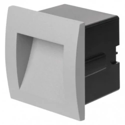 Orientacyjna oprawa LED do wbudowania kwadrat 6W WW IP65 ZC0105
