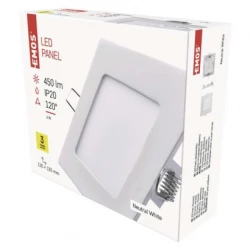 Oprawa downlight LED PANEL S 6W 360lm 4000K 120x120 ZD2122