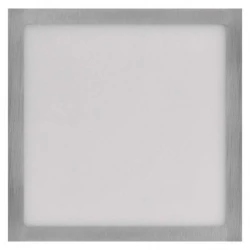 Panel LED natynkowy NEXXO, kwadrat, srebrny, 12,5W, CCT